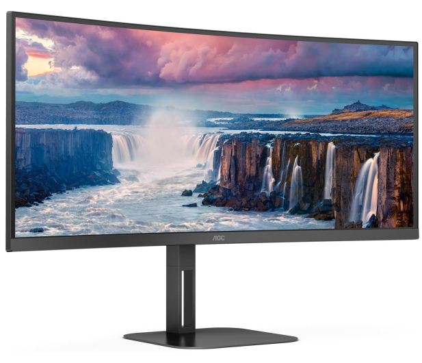 AOC 34'' CU34V5C/BK Czarny - 1089009 - zdjęcie 3